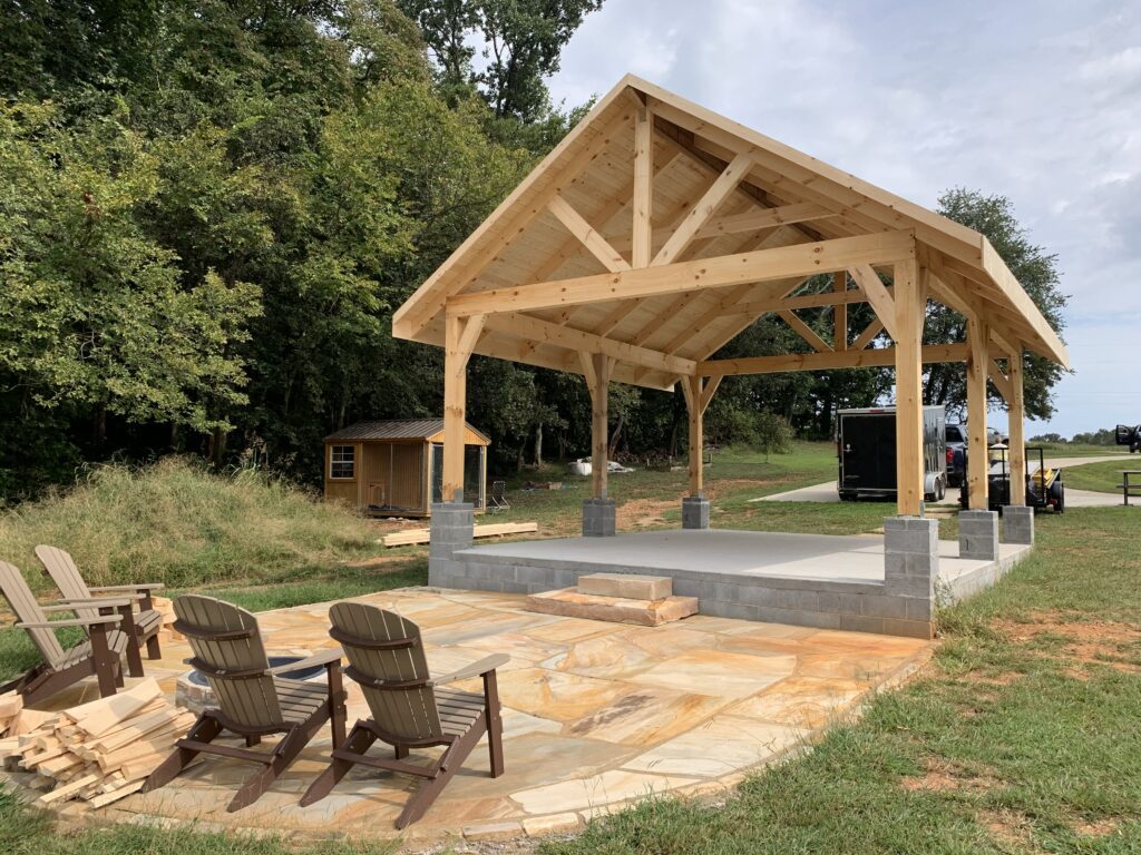 Pergola construction